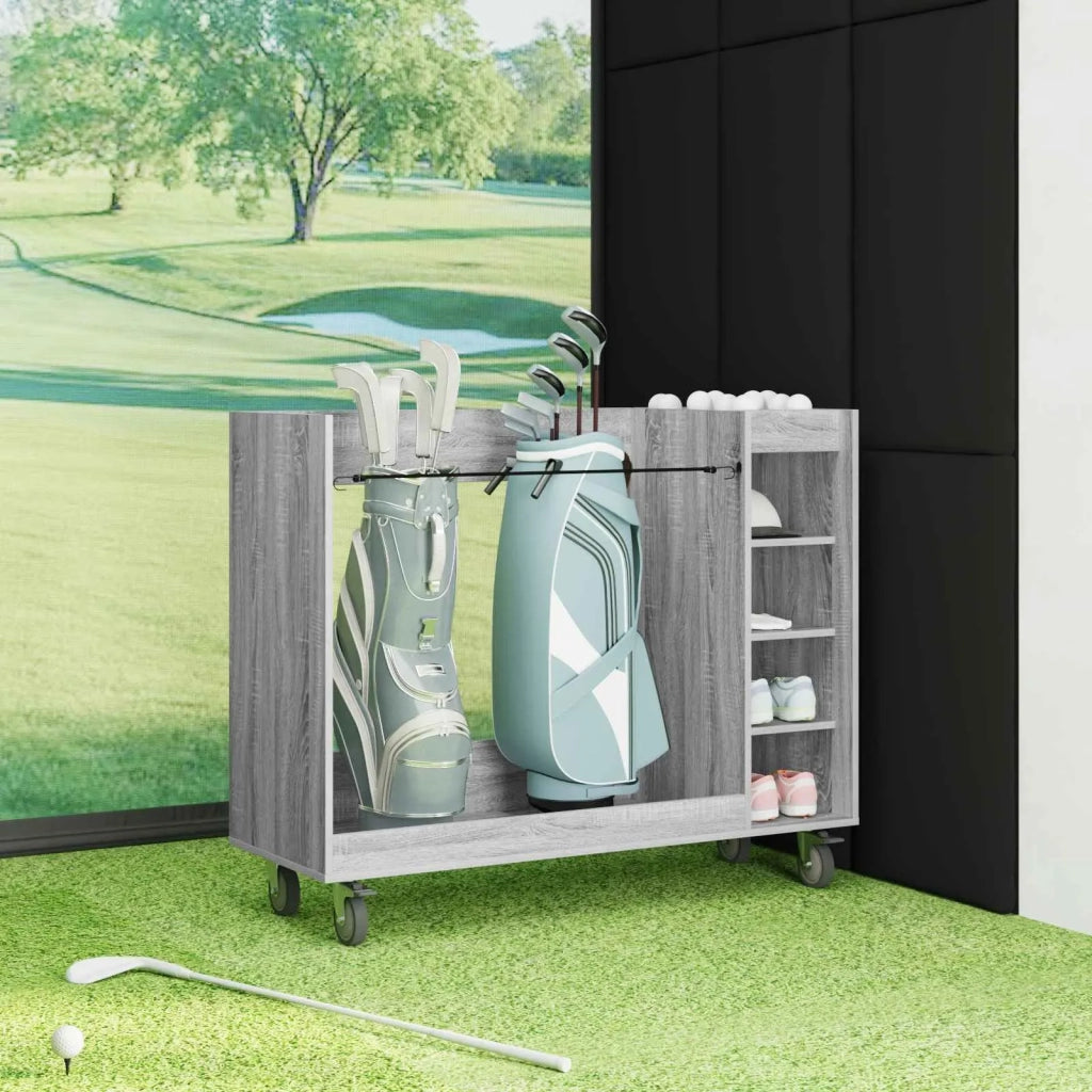 Armadio per Golf con ruota Grigio Sonoma 120 x 45 x 98 cm CFW7268266