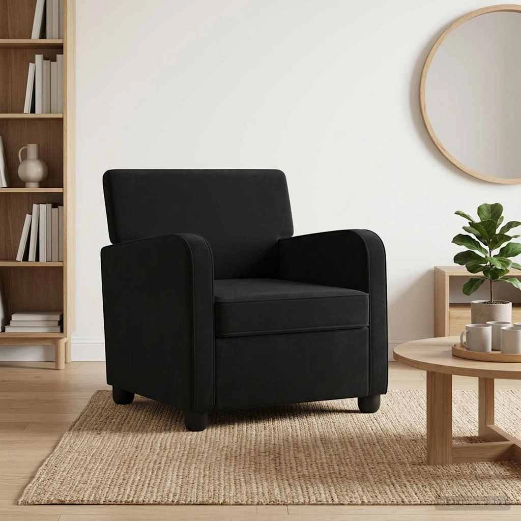 Poltrona Nero Velluto 42043418