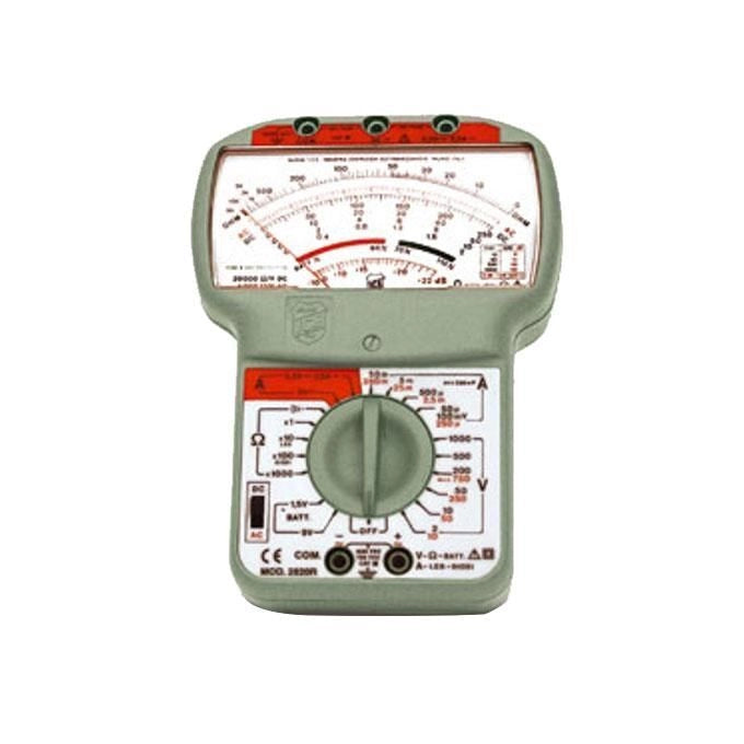 ICE 2820R Tester Analogico Professionale 12 funzioni 20k Ohm VDC 4k Ohm VAC precisione 2% DC AC Ohm