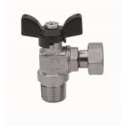 VALVOLA A SFERA A SQUADRA FILETTATURA MASCHIO CON GIRELLO- 1/2 x 1/2  DN 15  PN 30- RB- pezzi 1