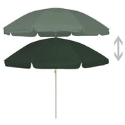 Ombrellone da Spiaggia-Ombrellone da mare Verde 240 cm 578558