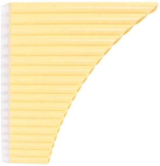 Panfluit 16 note - C - Bocchino - Giallo - Adatto per adulti e bambini - Ottimo suono