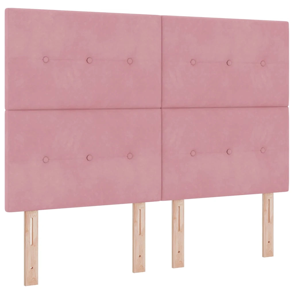 Testiera | Testata Rosa 144 cm Velluto
