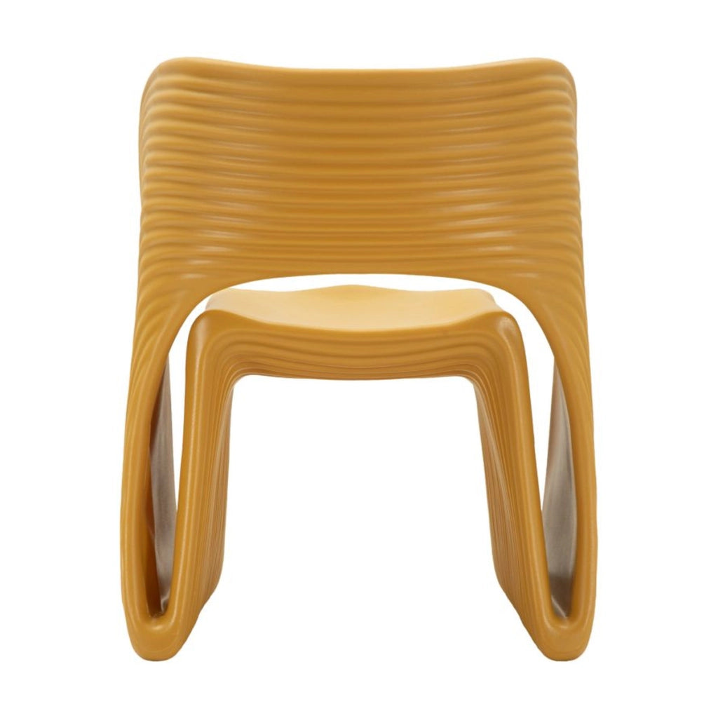 Poltrona VKH1090, Giallo, Plastica, 65x57,5x76 cm