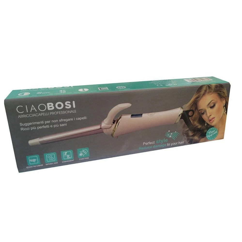 Trade Shop - Ferro Piastra Per Capelli In Ceramica Arriccia Ricci Arricciacapelli 35 W 200° -