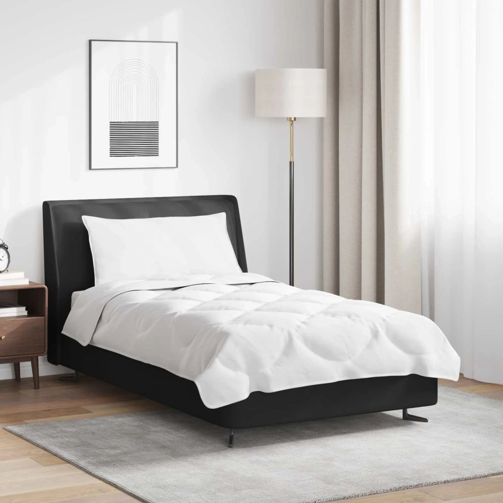 Set di Piumoni con cuscino 2 pz | Duvet Bianco Microfibra