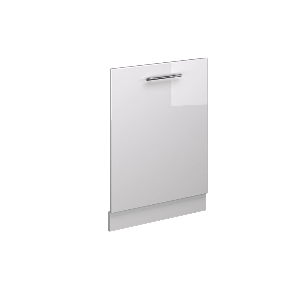Pannello frontale della lavastoviglie Fame-Line Bianco lucido/Bianco 60 cm senza piano di lavoro Vicco