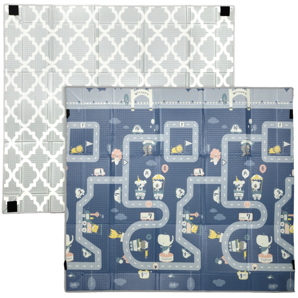 Tappeto da gioco per bambini ¨C Minimal ¨C 202x180.5x1 cm multicolore