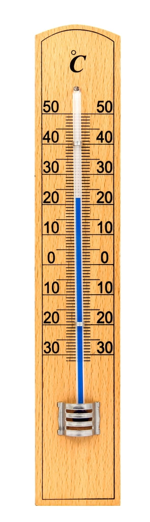 Termometro THERM30 Velamp Legno 30 con 50°C 3,4 x 20,0 cm 4 Pezzi