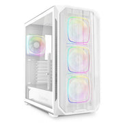 SHARKOON CASE AK5M RGB ATX WHITE