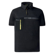 Polo termoregolatrice nera taglia L