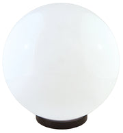 Sfera Pmma Bianca C/Portalampada E27 D30Cm - Bellotti