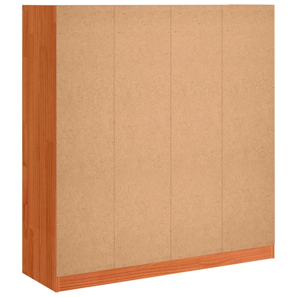 Armadio per Libri Marrone cerato 104 x 33 x 110 cm 869874