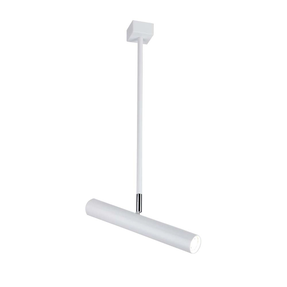 Spot soffitto bianco quadrato orientabile GU10 Shilo YABU 7263