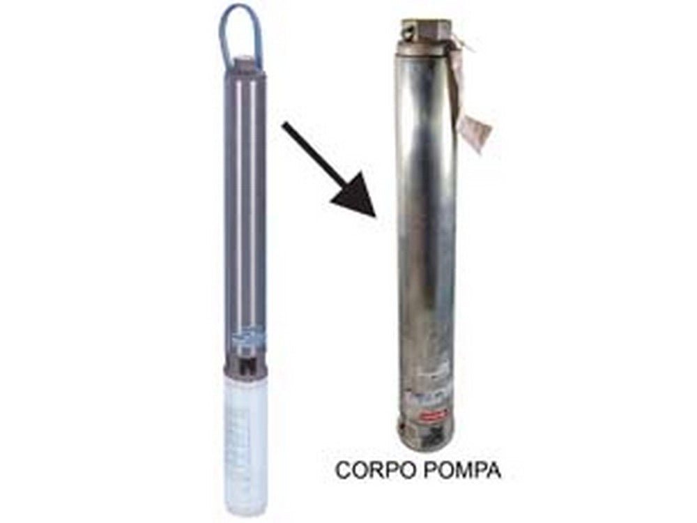 1pz corpo pompa per elettropompa sommersa da 4" mono e trifase kw 0,75 cod:ferx.fer433204