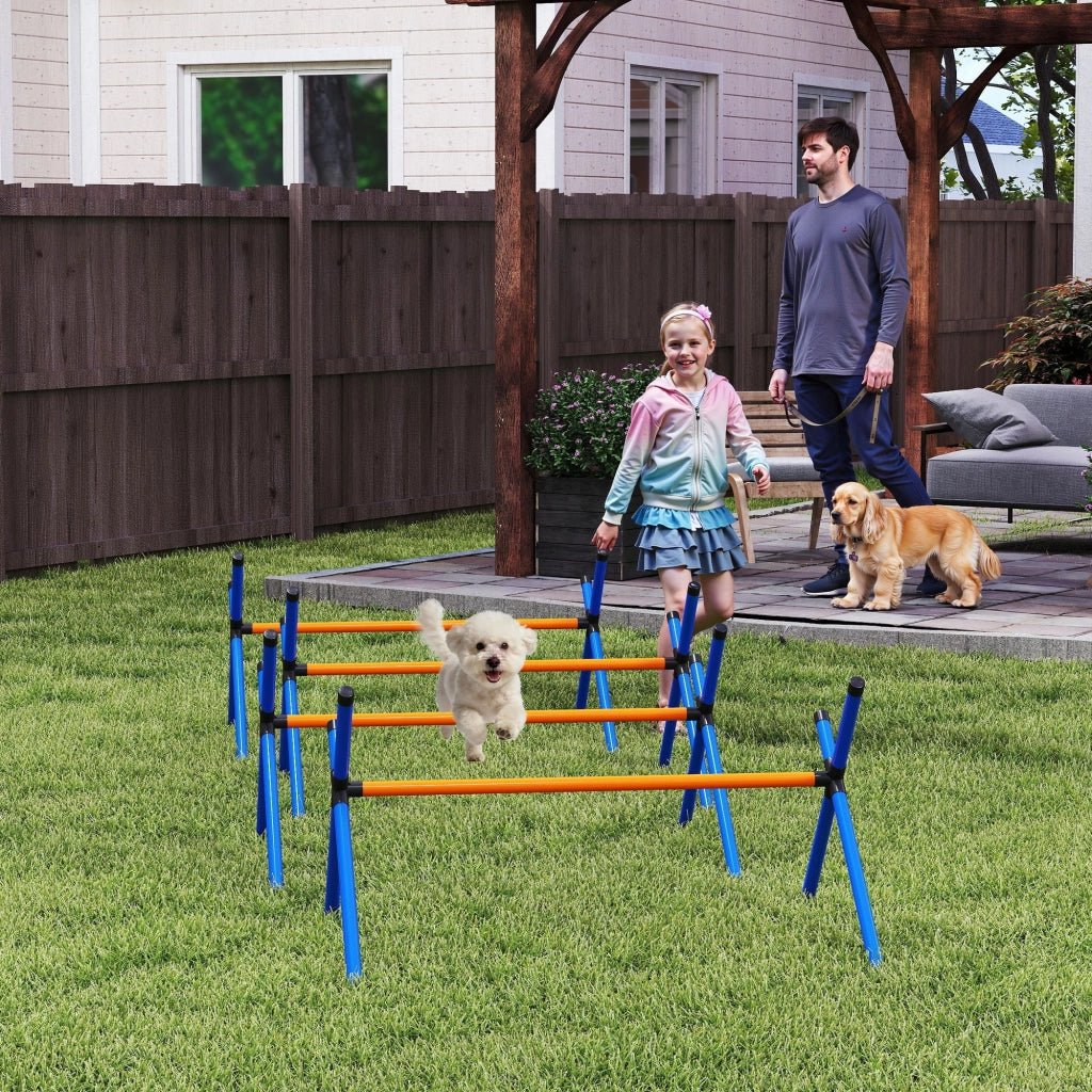 Set Agility per Cani ¨C Minimal ¨C 4 Pezzi con H¨¹rden e Tragetasche