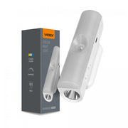 Lampada notte ricaricabile PIR LED 2W bianca Videx