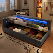 daybett lino grigio 90 x 200 cm