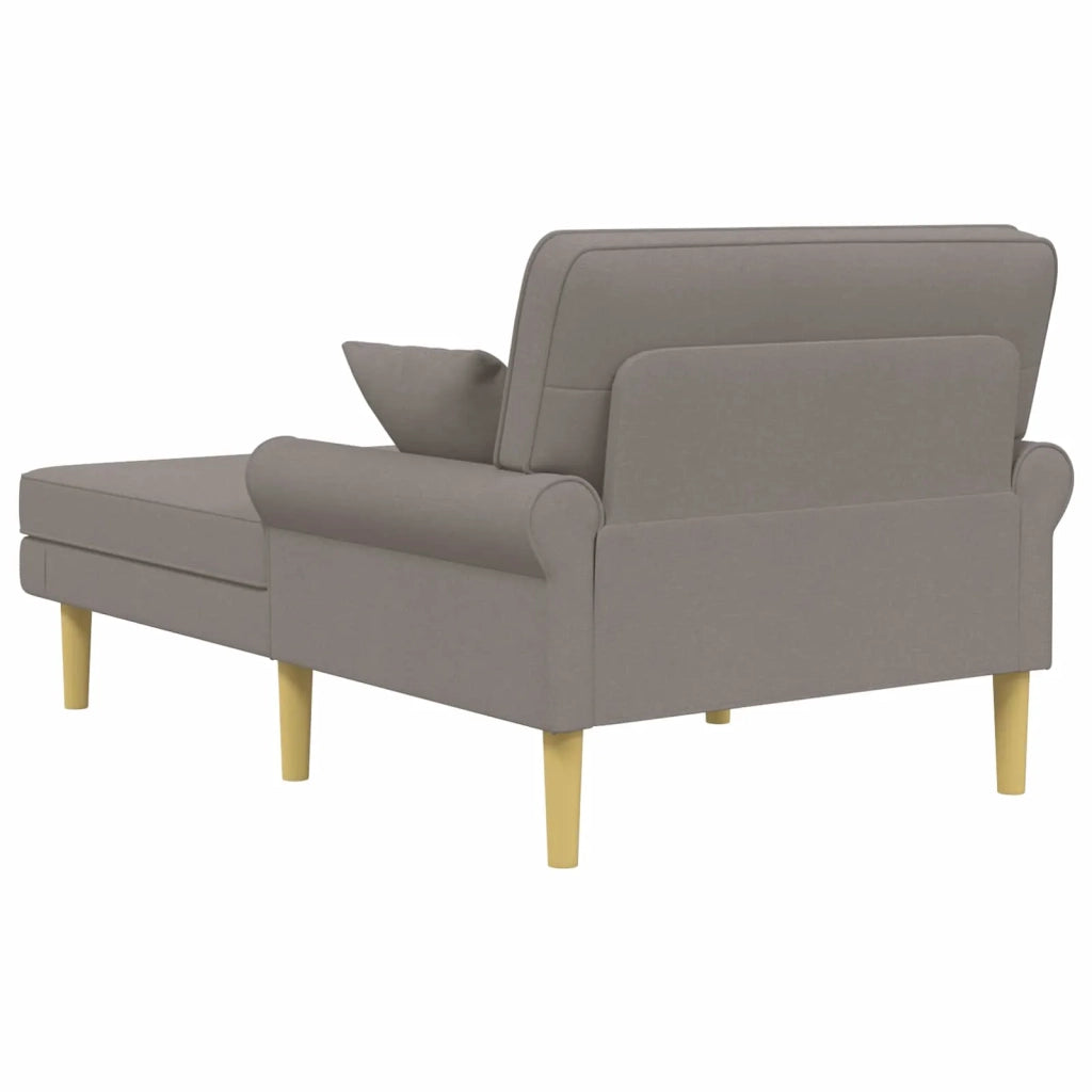 Chaise longue Tortora Tessuto 42048087