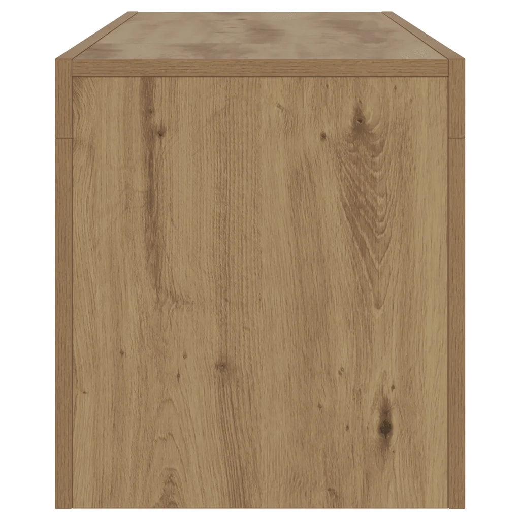 Mobile Porta TV con LED Artigianale 200x25x44 cm Multistrato 856302