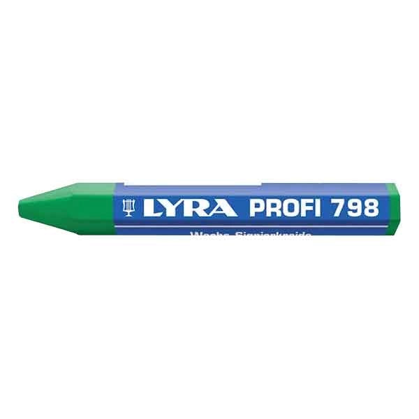 GESSO A CERA UNIVERSALE '798' LYRA Colore rosso - 12 pezzi- LYRA