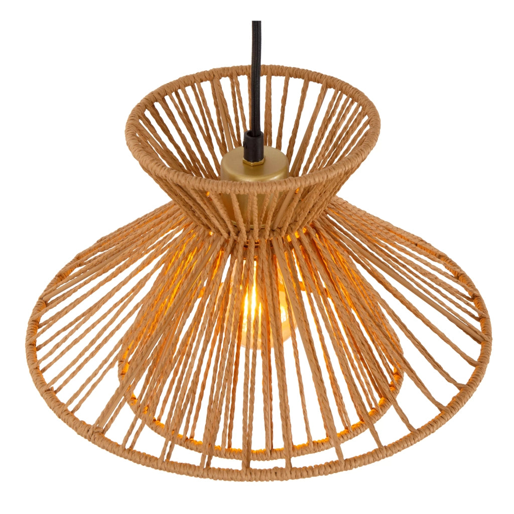 Lampada a sospensione boho tripla TASMAN E27 Lucide