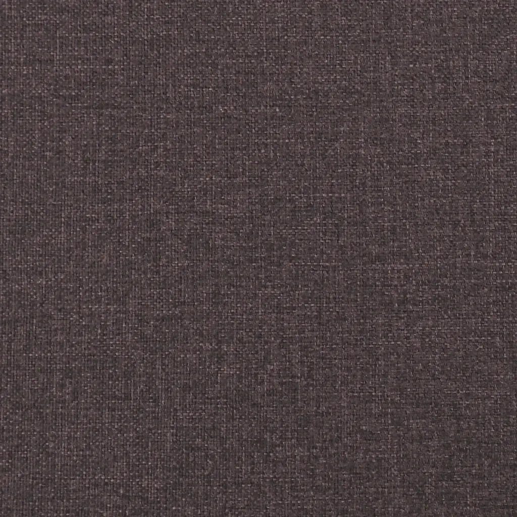 Letto singolo | Letto per adulti | Giroletto senza Materasso Marrone Scuro 90x190 cm Tessuto