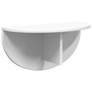 Scaffale da parete | Ripiano a parete | Mensola a parete Bianco 48 x 24 x 24 cm Legno multistrato