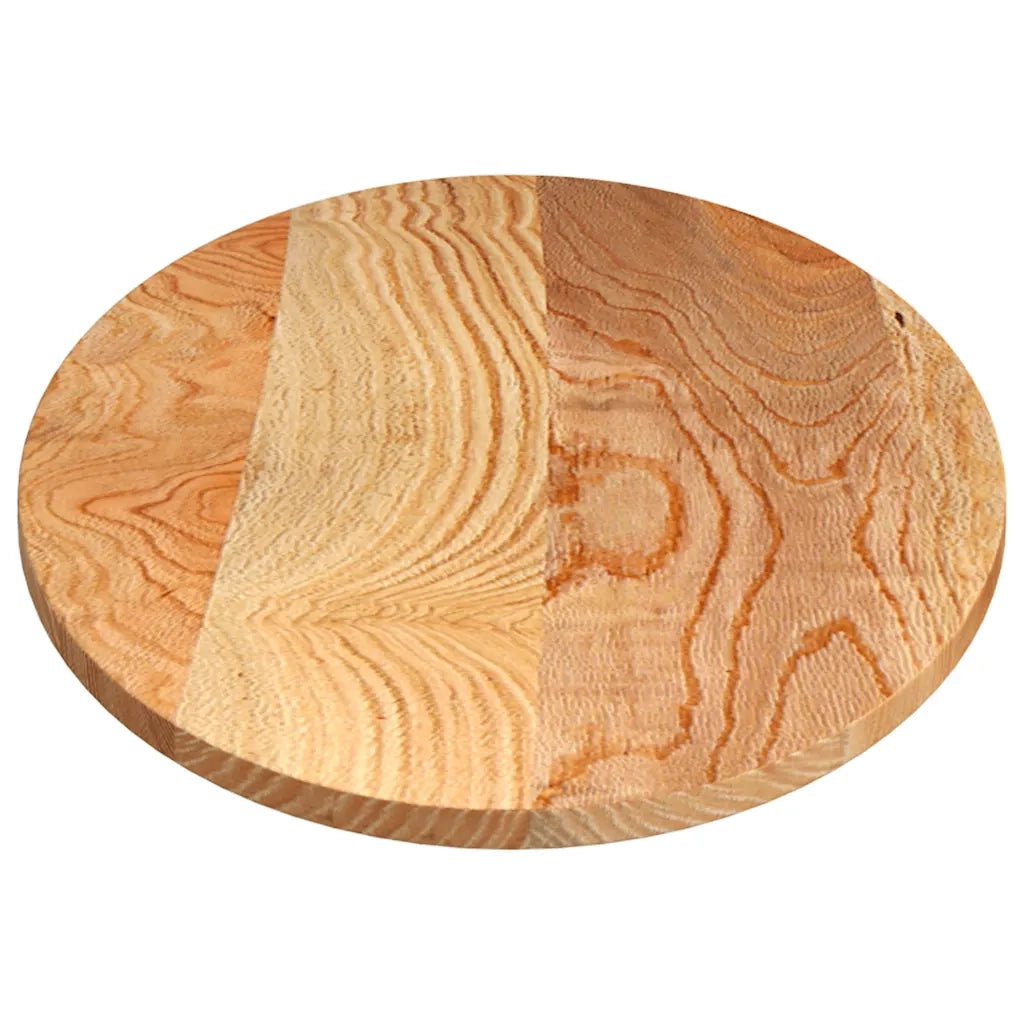 Dessus de table 140x60x2 cm bois de chêne massif ovale