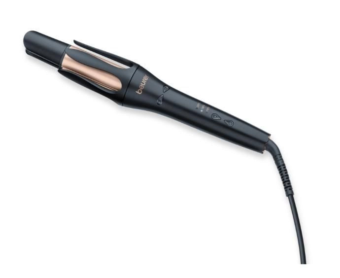 Beurer 10194 Arricciacapelli HT 75 con Regolazione Temperatura 3 Livelli e Rivestimento in Ceramica colore Rosa Rose Gold
