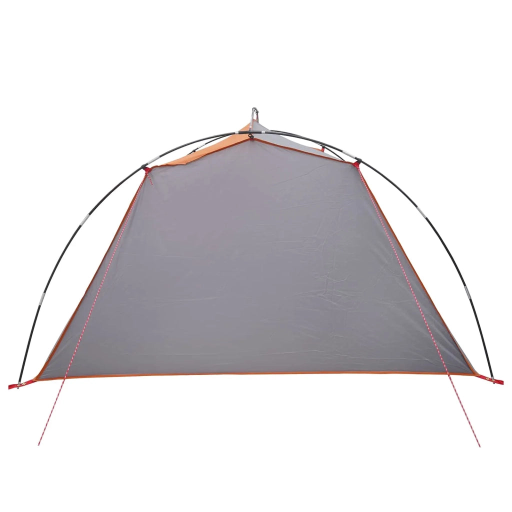 Tenda a tunnel Grigio e arancione 4 persone