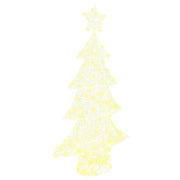 Albero di Natale | Decorazioni natalizie con 160 LED Bianco caldo 150 cm Acrilico