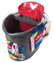 VILEDA SUPER MOCIO REVOLUTION SECCHIO STRIZZATORE E PANNO 2 IN 1