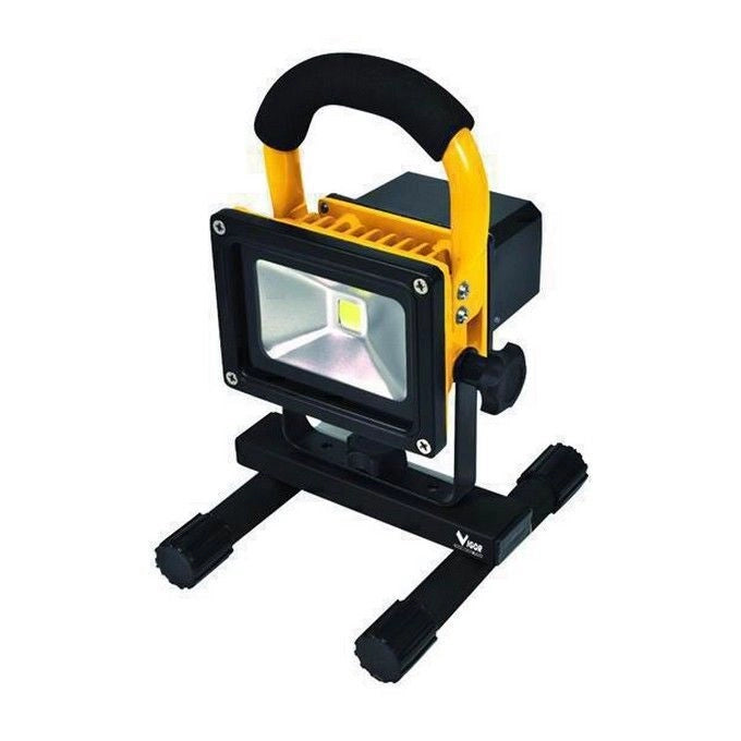 VIGOR-BLINKY EASY-10 Faro LED Portatile Ricaricabile 10W 640 Lmn Bianco Freddo Angolo 120° colore Nero