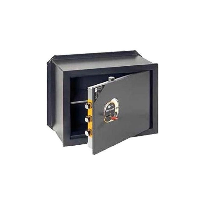 Mottura A11.1225 Cassaforte a Incasso a Chiave Certificata UNI EN 14450 S2 4 Catenacci Acciaio 29x41x25 cm colore Grigio