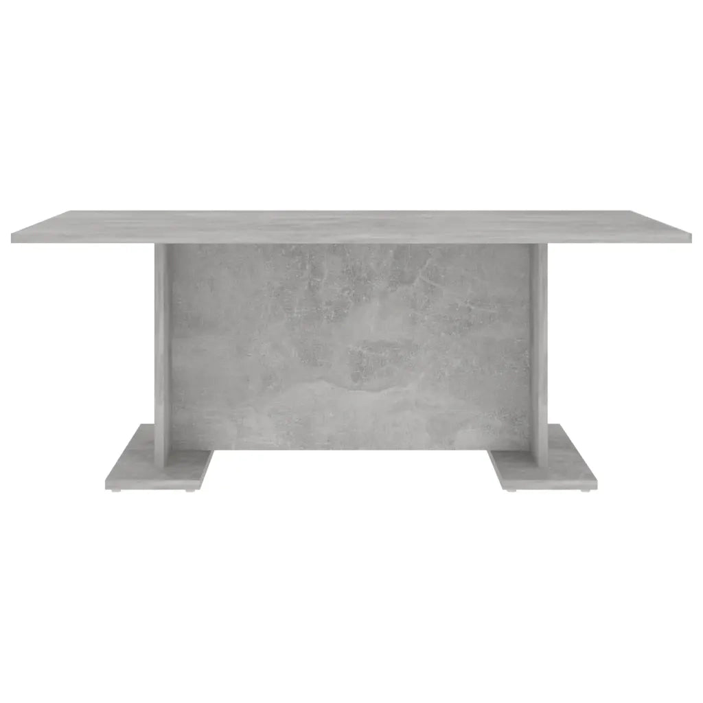 Tavolino Salotto Grigio Cemento 103,5x60x40cm Legno Multistrato 806844