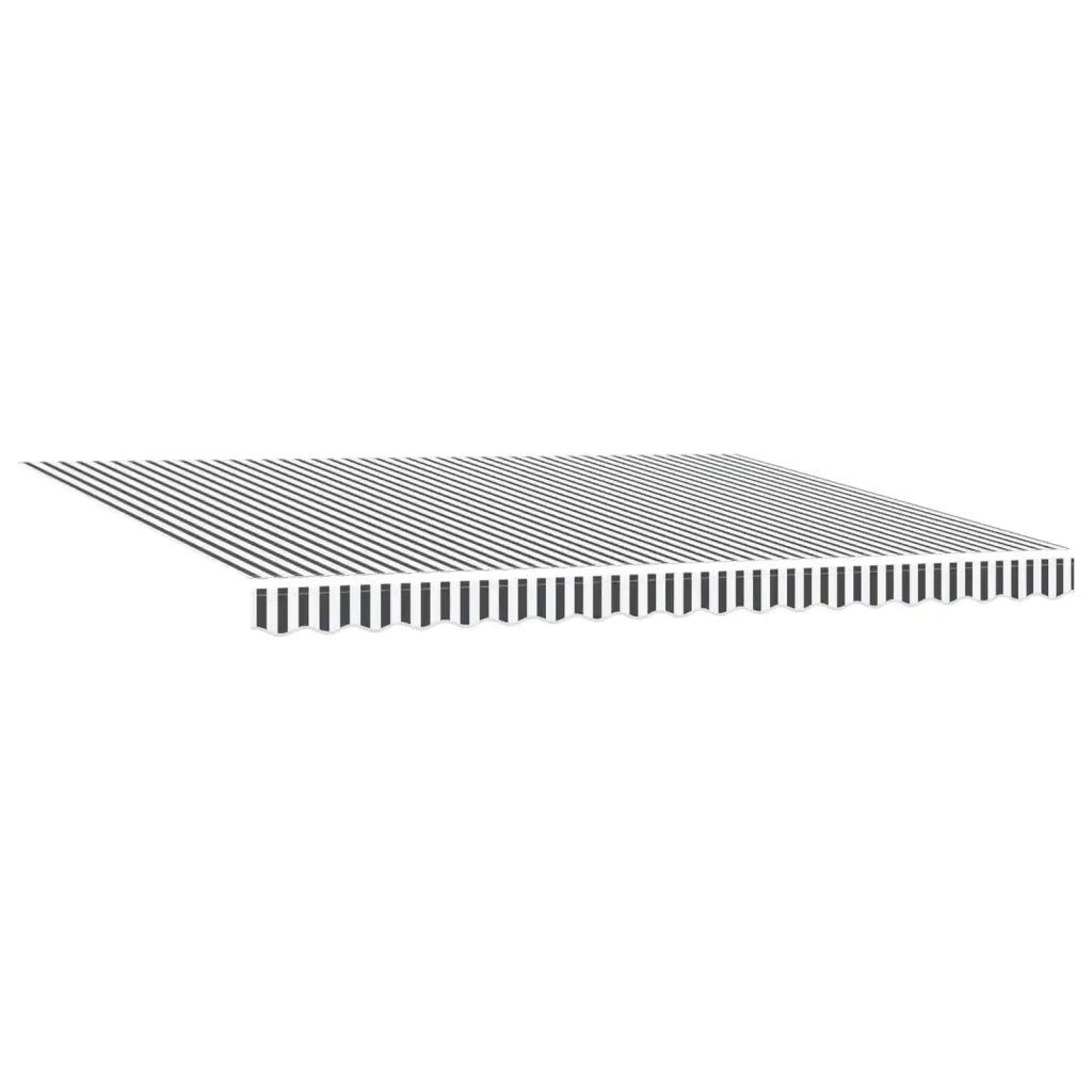 Tettuccio Elettrico Retrattile Antracite e Bianco 4,5 × 3,5 m 3421054