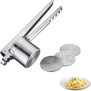 Ardellatrice a 4 dischi intercambiabili forati, in acciaio inox, lunghezza: 35 cm, argento.