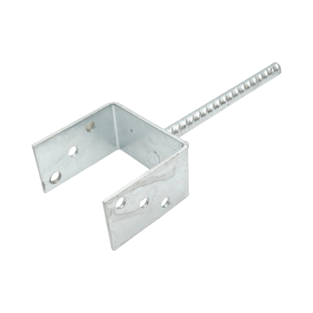 Staffa di appoggio con perno 101x60x102mm