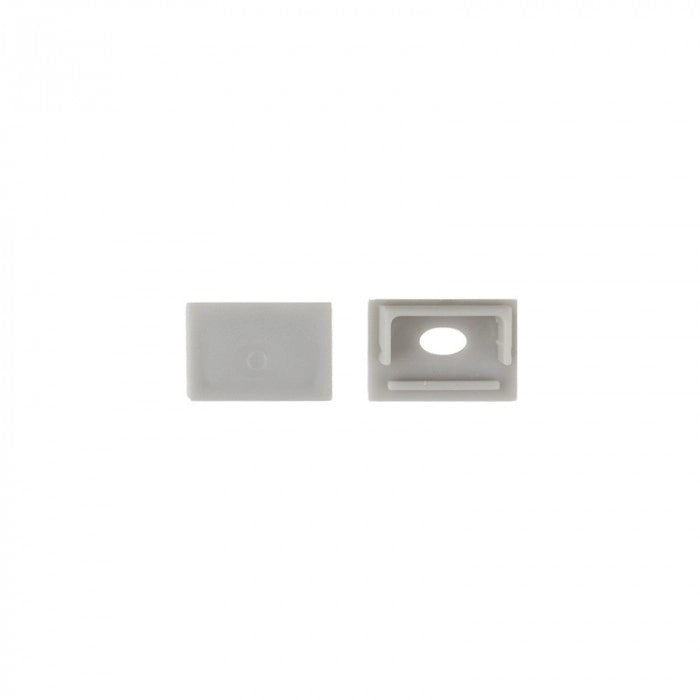 Profilo LED GNS01 superficie anodizzato diffusore 2m Ecolight