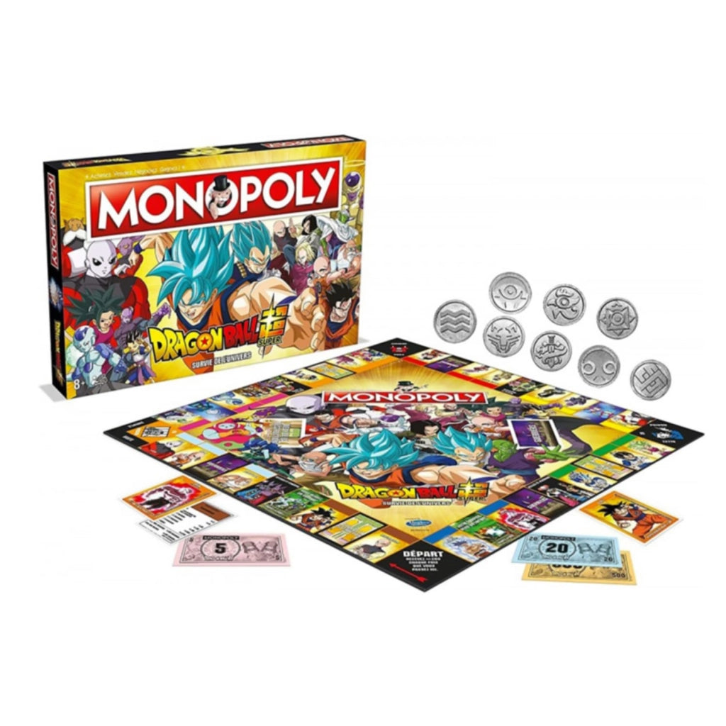 2019 Dragon Ball Z Super Edition Monopoly - Italy