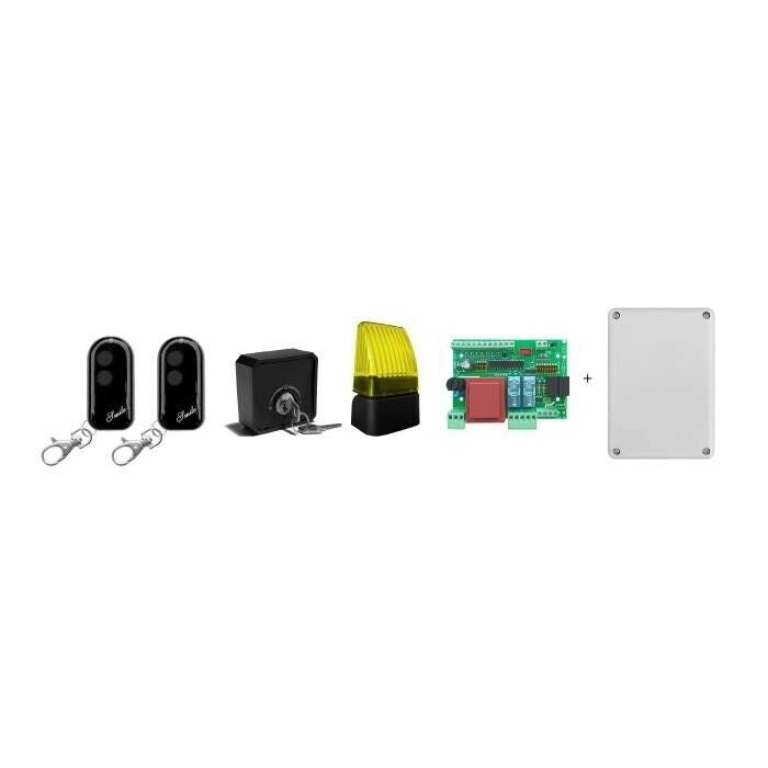 KIT CENTRALE PER SERRANDE CON ACCESSORI NOLOGO KIT-S2SLED AUTOMAZIONE ORIGINALE
