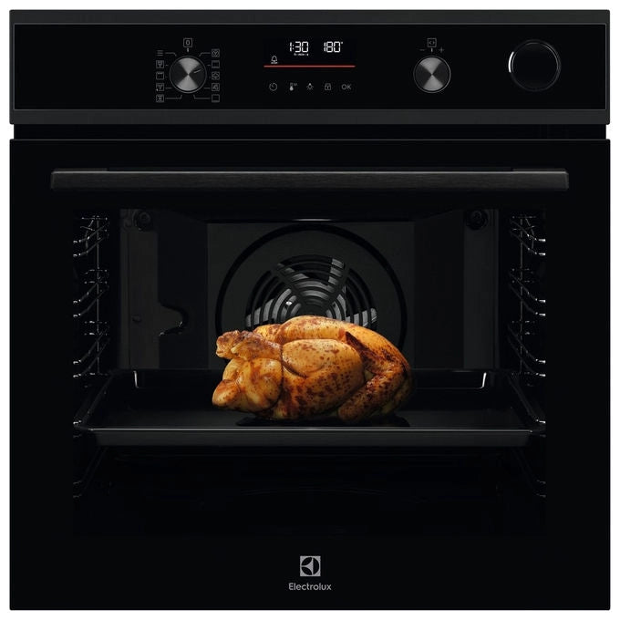 Electrolux forno da incasso SteamCrisp Serie 600, 72 litri, classe A, inox antimpronta, 60 cm, LOC3H44TX