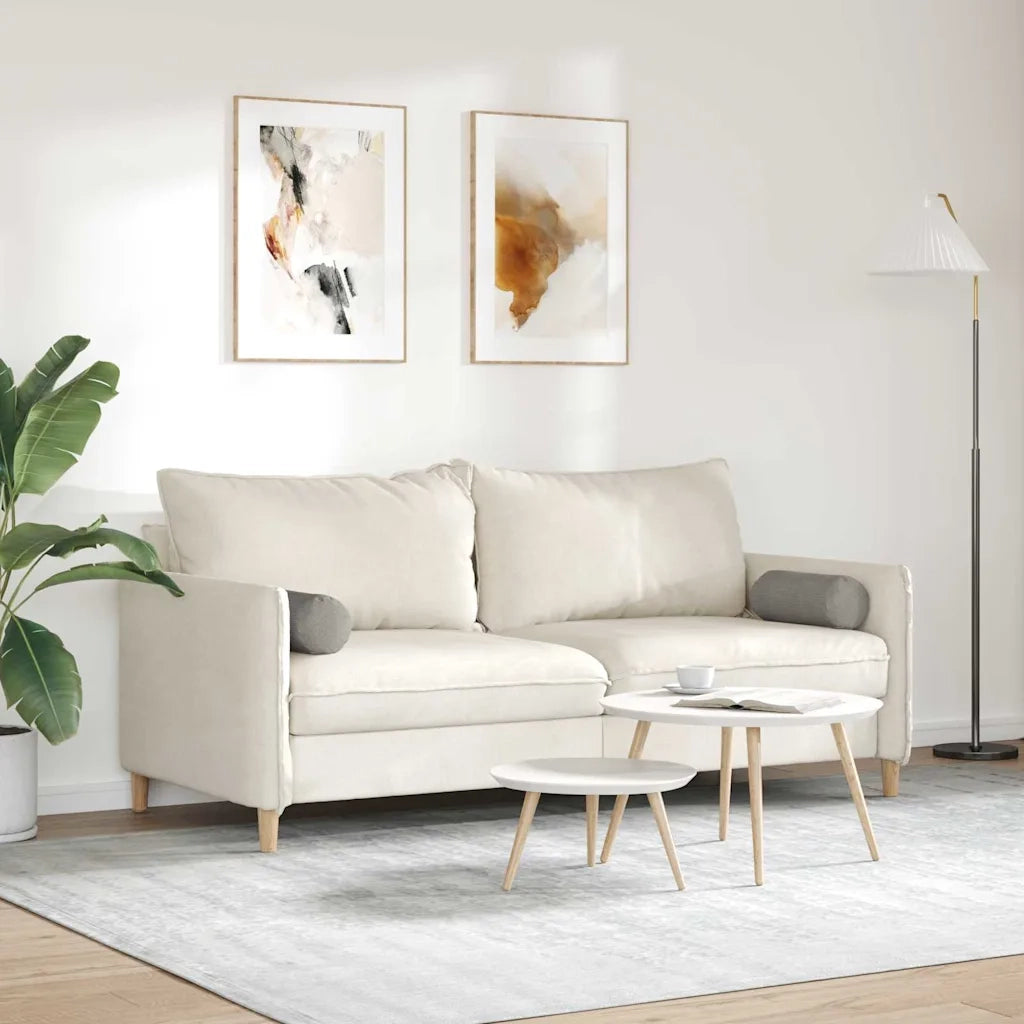 Cuscini a rullo 2 pcs Grigio chiaro Ø 15 x 40 cm 42014303
