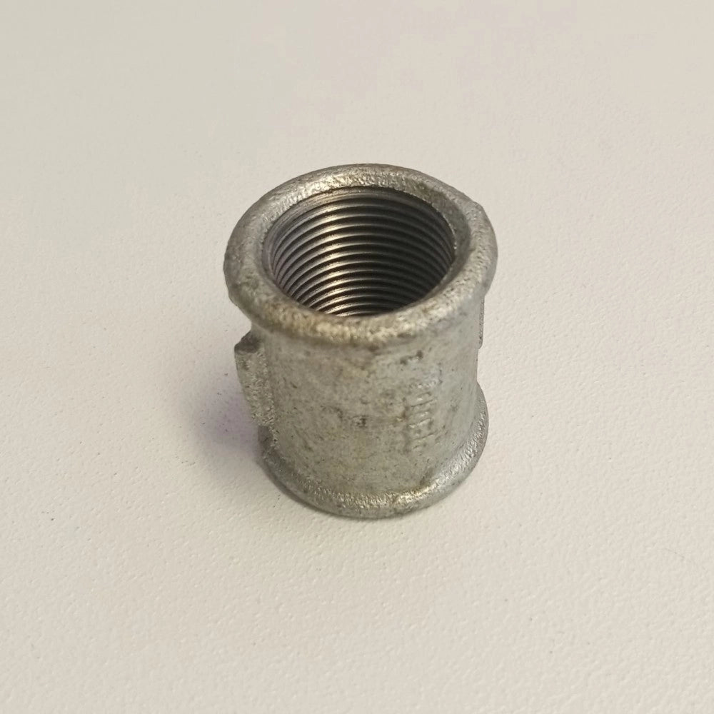 Raccordo ff 1'' manicotto giunzione di ghisa zincata malleabile