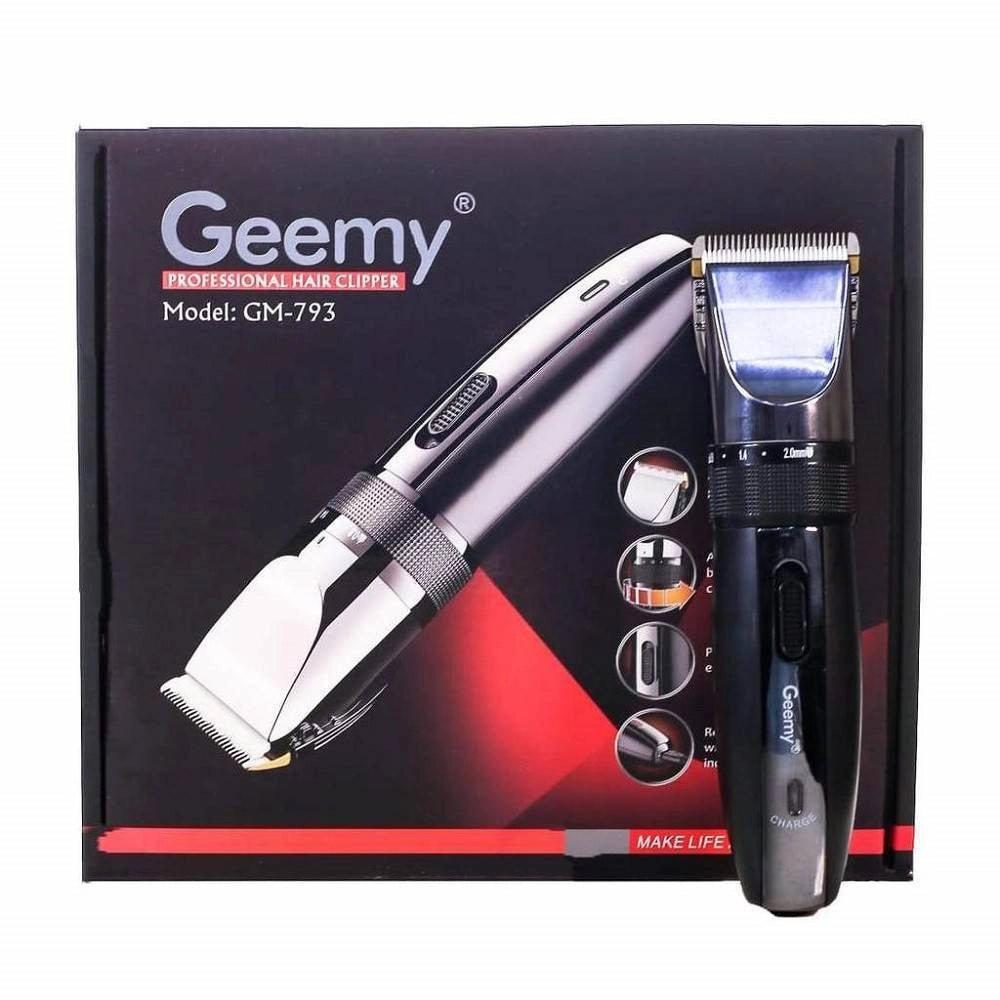 Trade Shop - Taglia Capelli Professionale A Batteria Trimmer Per Capelli Barba Geemy Gm-793 -