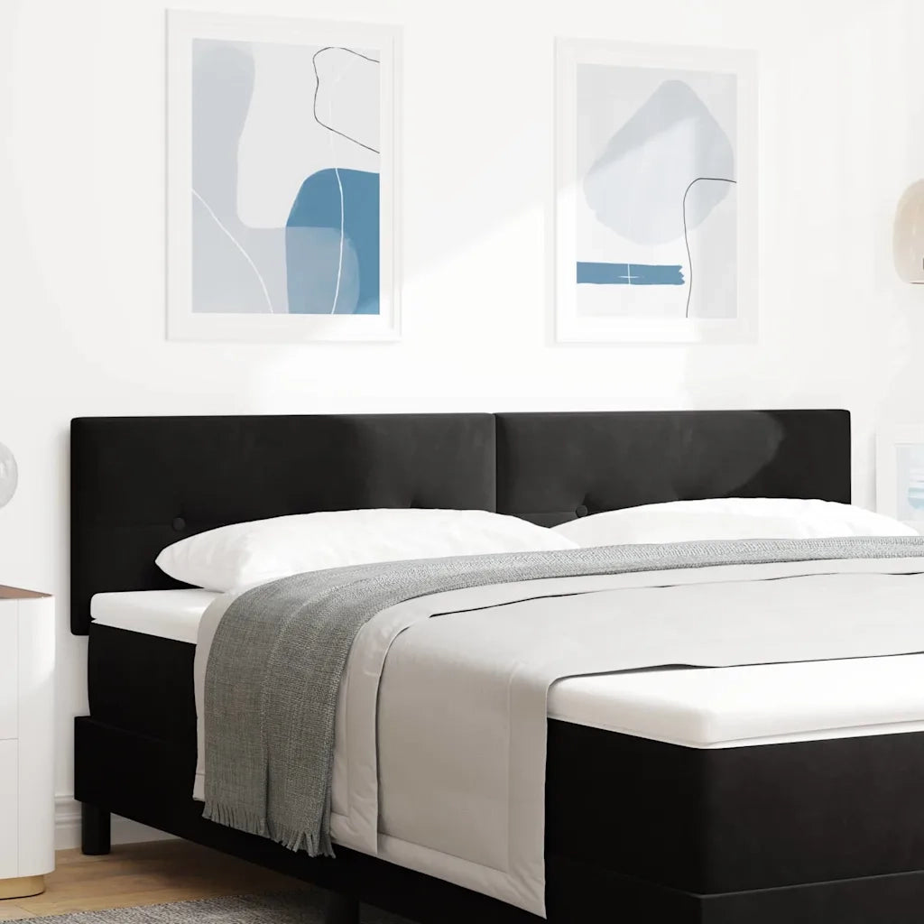 Testiera | Testata Nero 180 cm Velluto