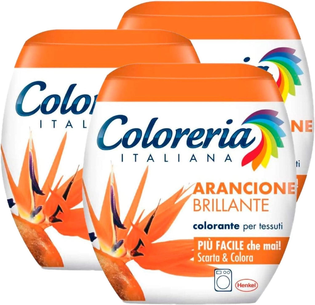 SET 3 PZ COLORERIA 350GR ARANCIONE BRILLANTE