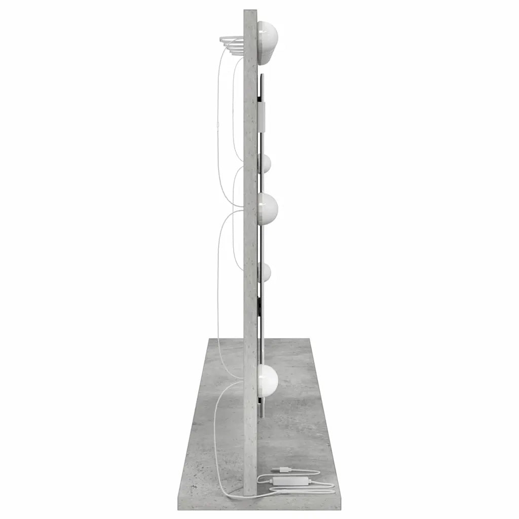 Specchio da Vanit¨¤-Specchio da Trucco Grigio cemento 100 x 55 x 18 cm