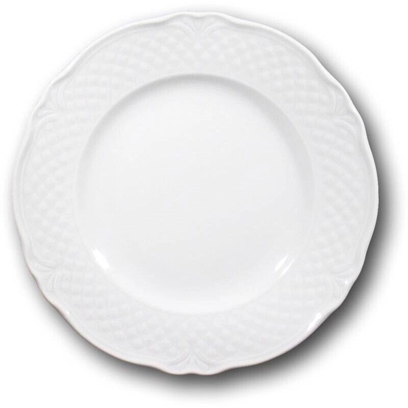 MALAGA PIATTO FRUTTA 21CM BIANCO
